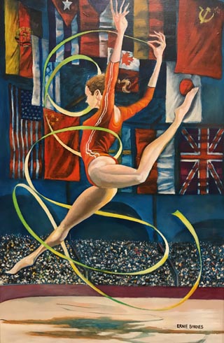 The Rhythmic Gymnast, 1984 Private Collection