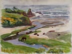 Justin Faivre Grazing at Esteros End Thumbnail