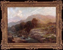 Hugo Anton Fisher Rocky River Landscape Attributed Midsized Thumbnail