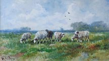 Hugo Anton Fisher Six Sheep