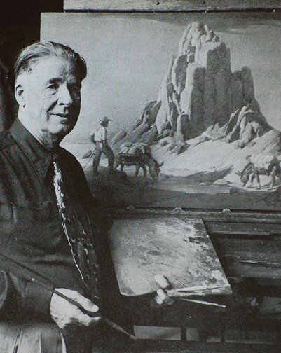 Victor Clyde Forsythe California Desert Painter