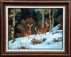 Bill Freeman Two Deer Thumbnail