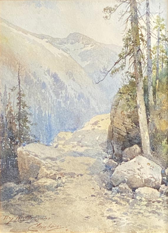 Charles S. Graham, Mountain Path and Conifers