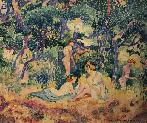 Henri Edmond Cross, Under the Oak Leaves, 1906-07 The Couturat Collection