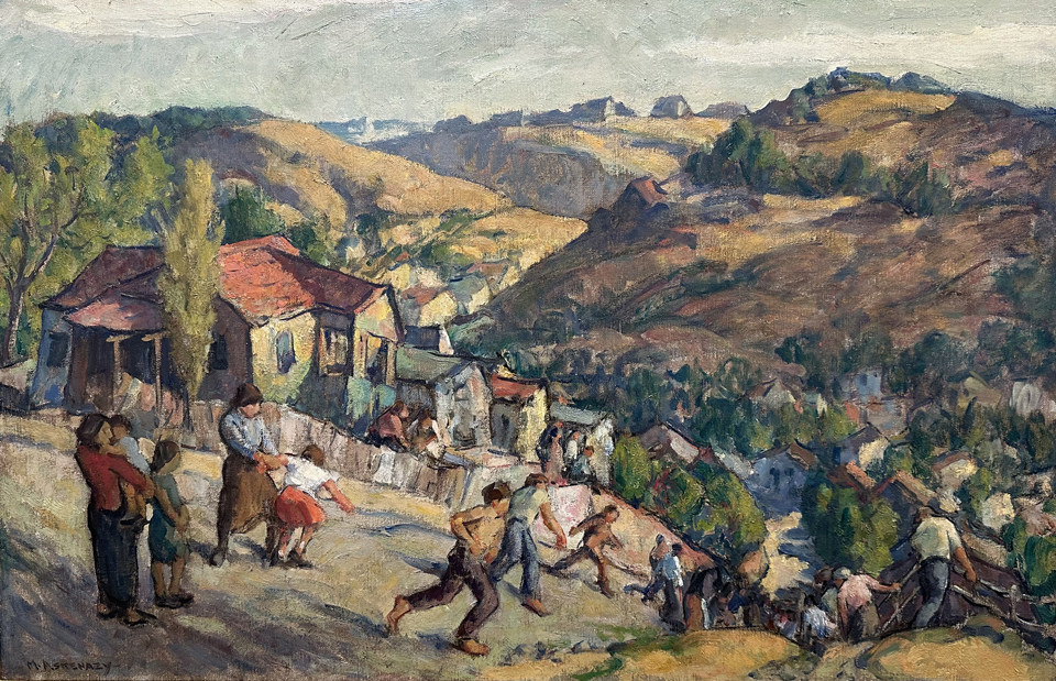 Mischa Askenazy, Chavez Ravine 1930 Gift of the Hilbert Collection