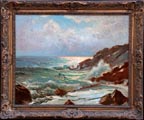 William F Harrison Rocky Coast Thumb