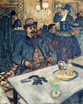 Henri de Toulouse Lautrec Monsieur Boleau in a Cafe