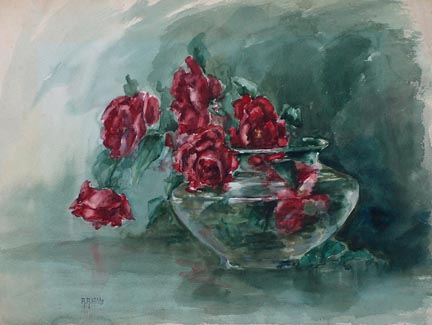Anna Althea Hills Red Roses