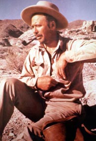 John W Hilton at Calcite Mine during WW II