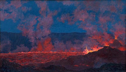 John W. Hilton Nascent Lava