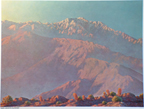 John W. Hilton San Jacinto Sunrise Print Thumb
