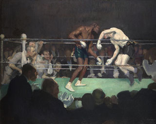 George Luks The Boxing Match Huntington Library