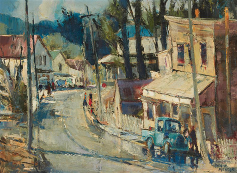 Joshua Meador, Country Town, date and location unknown Private Collection 