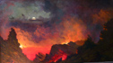 Jules Tavernier Kilauea by Moonlight c 1890 Thumbnail