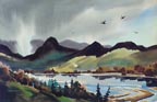 Robert Landry Geese at Rivers End Thumbnail