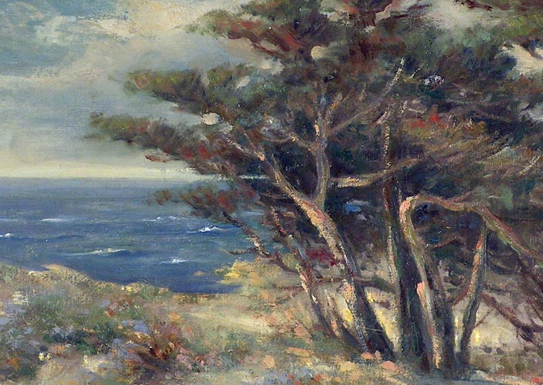 Bertha Stringer Lee Carmel by the Sea Closeup