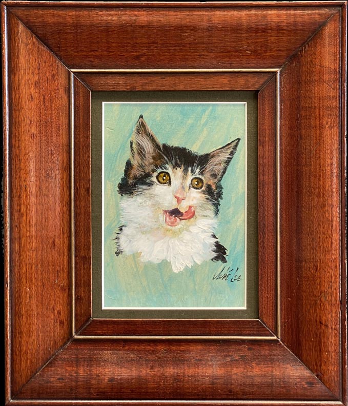 Jake Lee, Cat with frame