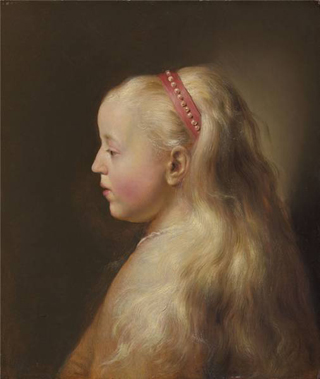 Young Girl in Profile Jan Lievens