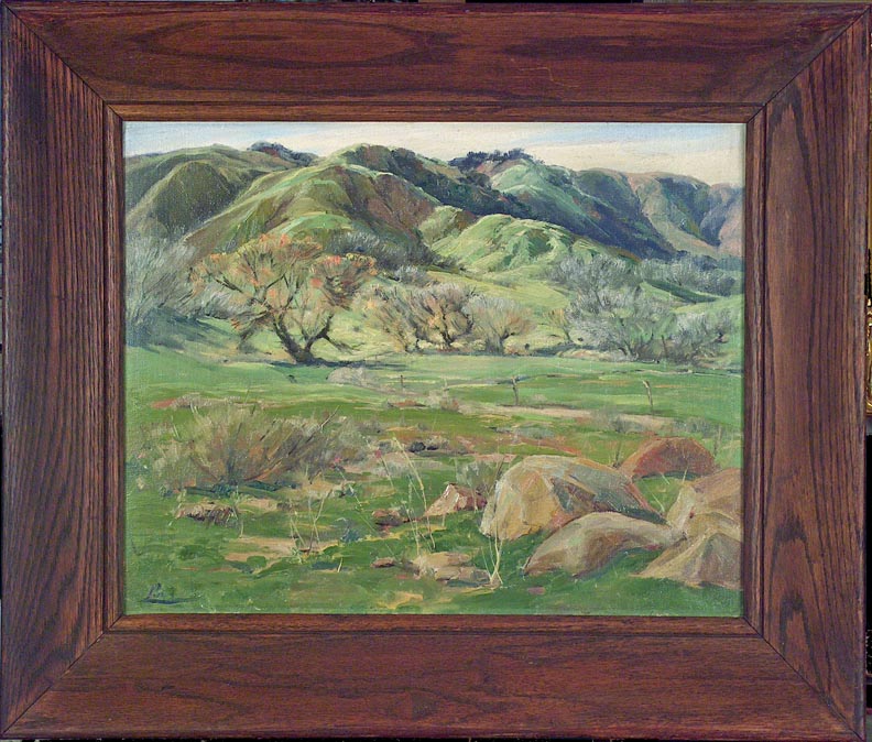 Ralph Love Foothills with Frame