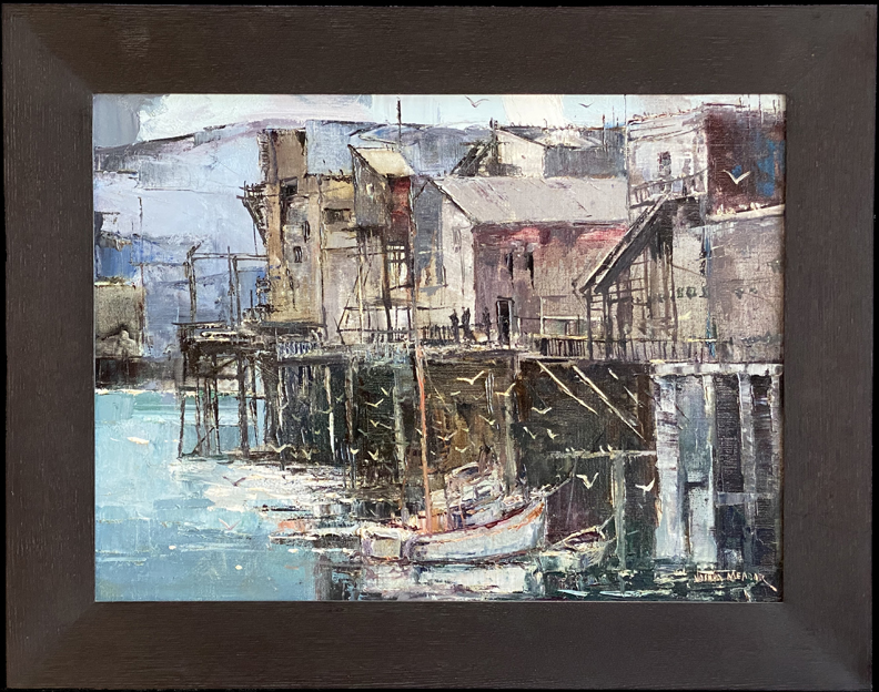 Joshua Meador 1911-1965, Bay Frontage # 1340 Oil on Linen, 18 x 24  $6,000