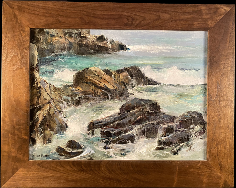 Joshua Meador 1911-1965, "Carmel Coast" Oil on Linen, 20 x 27  $6,500