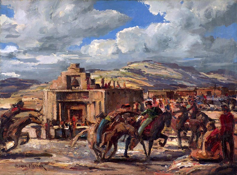 Joshua Meador Chicken Race Santo Domingo Pueblo