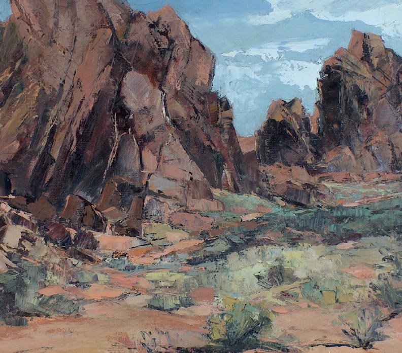 Joshua Meador Desert Landscape Closeup