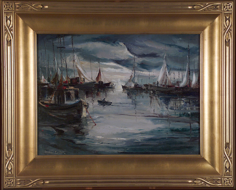 Joshua Meador Inner Harbor 813 with Frame