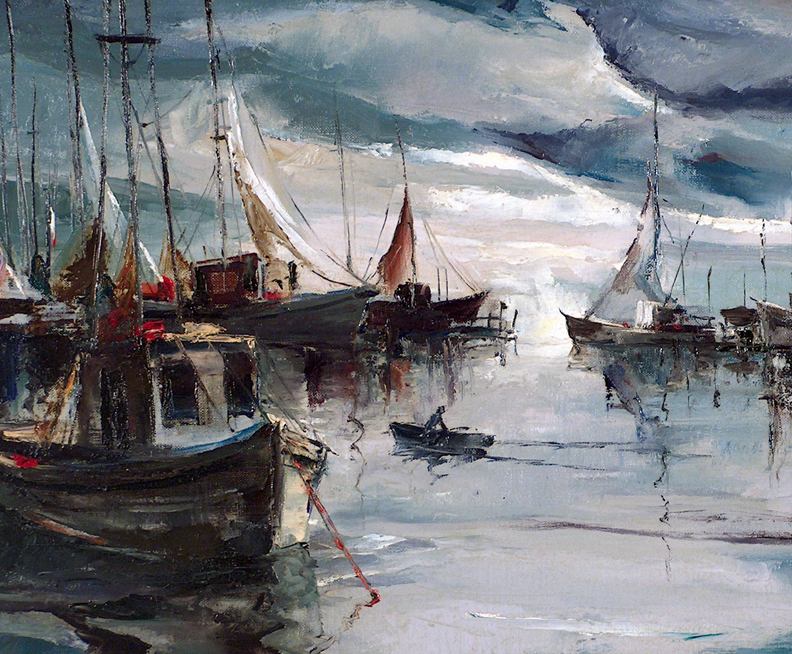 Joshua Meador Inner Harbor 813 Closeup