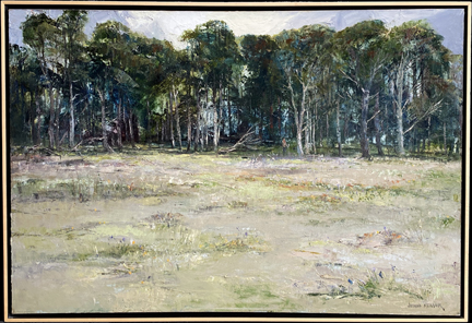 Joshua Meador 1911-1965, Perimeter Meador Family Collection  Oil on Linen, 27 x 40 $9,500 