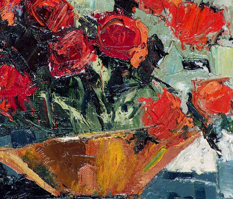 Joshua Meador Red Roses Closeup