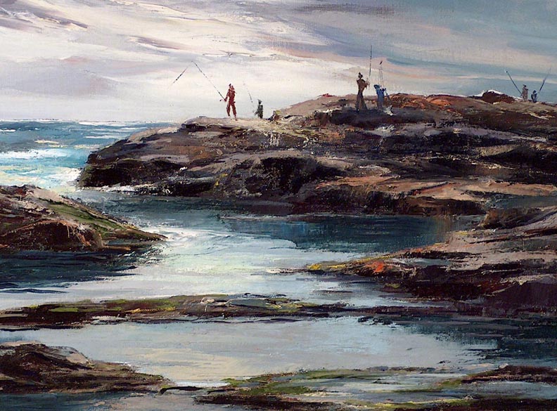 Joshua Meador Rock Fishing Closeup