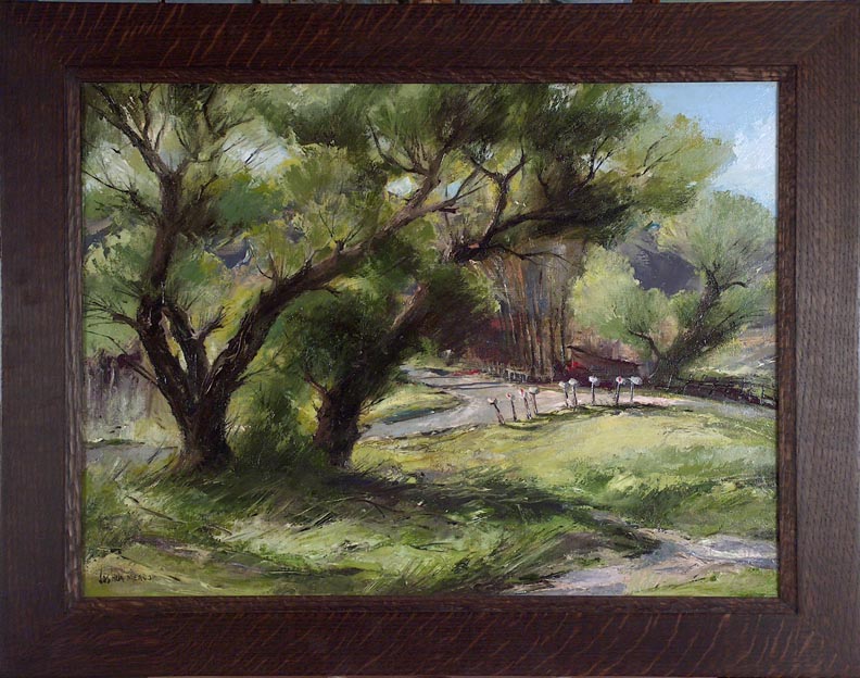 Joshua Meador Rural Delivery with Frame