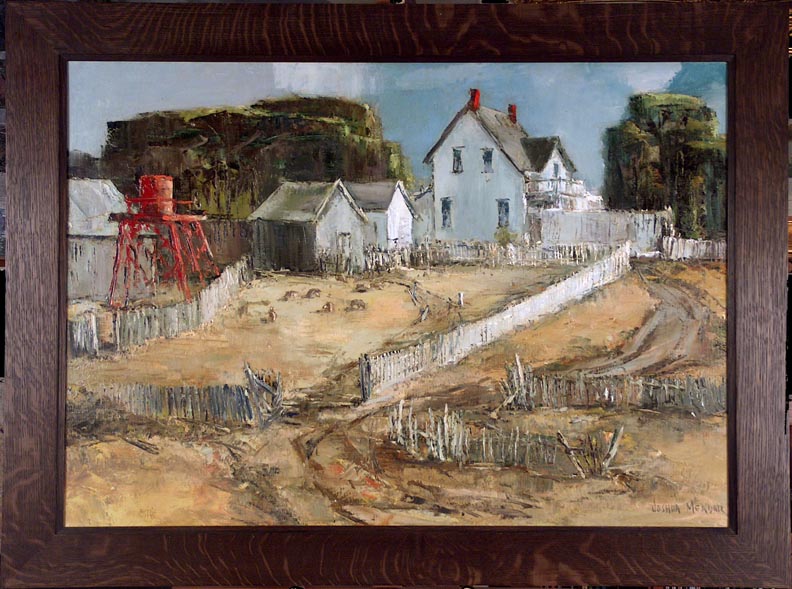 Joshua Meador Sheep Ranch Mendocino with Frame