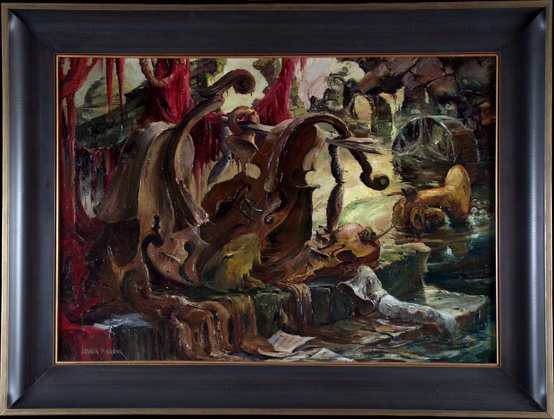 Joshua Meador The Last Symphony with frame