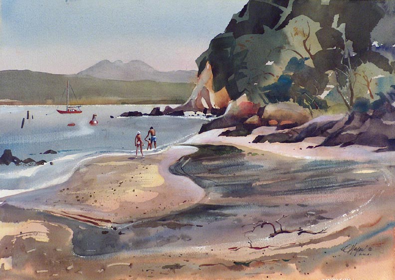 El Meyer Shell Beach Tomales Bay
