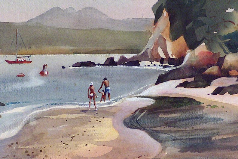 Esther Charlotta Meyer Shell Beach Tomales Bay Closeup