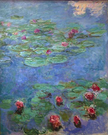 Claude Monet Water Lilies ca 1914-1917