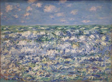 Claude Monet Waves Breaking 1881