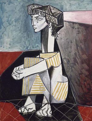 Pablo Picasso Jacquiline with Hands Crossed 1954