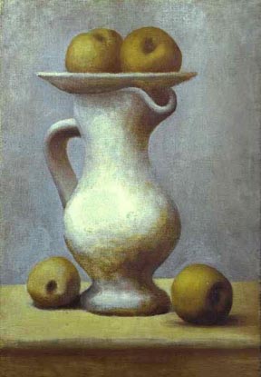 Pablo Picasso Still Life Pitcher with Apples