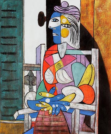 Pablo Picasso Woman Seated Before a Window 1937