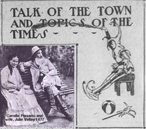 San Francisco Call Talk of the Town and Topics of the Times Header