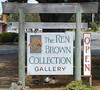 Ren Brown Collection Sign