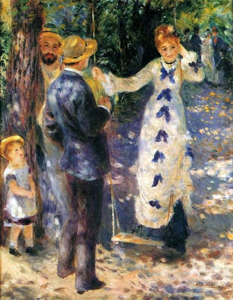 Pierre Auguste Renoir The Swing