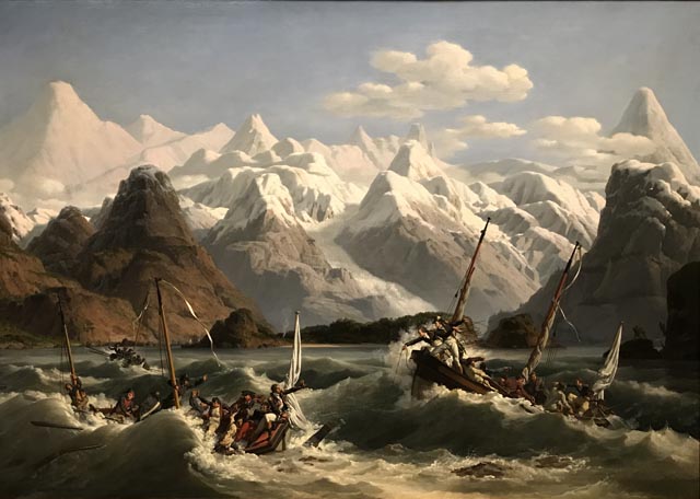 Shipwreck off the Coast of Alaska, 1806 Louis-Philippe Crepin, French, 1772-1851