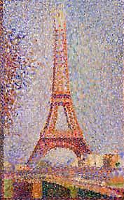 Georges Seurat Eiffel Tower