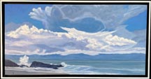 Linda Sorensen, Cumulus over Hogback, Wrights Beach, Bodega Bay