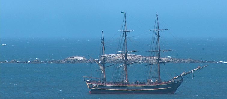 HMS Bounty Visits Bodega Bay