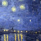 Vincent Van Gogh Starry Night Over the Rhone Thumbnail